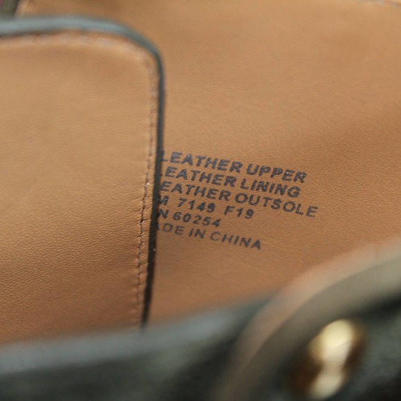 Tory Burch Kira Olive Green Suede Gold Stud Logo Ankle Bootie - Picture 11 of 17